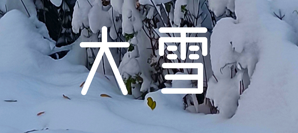 今日大雪 | 清風(fēng)一念，落雪為安。 盼歲月無(wú)恙，今冬不寒。